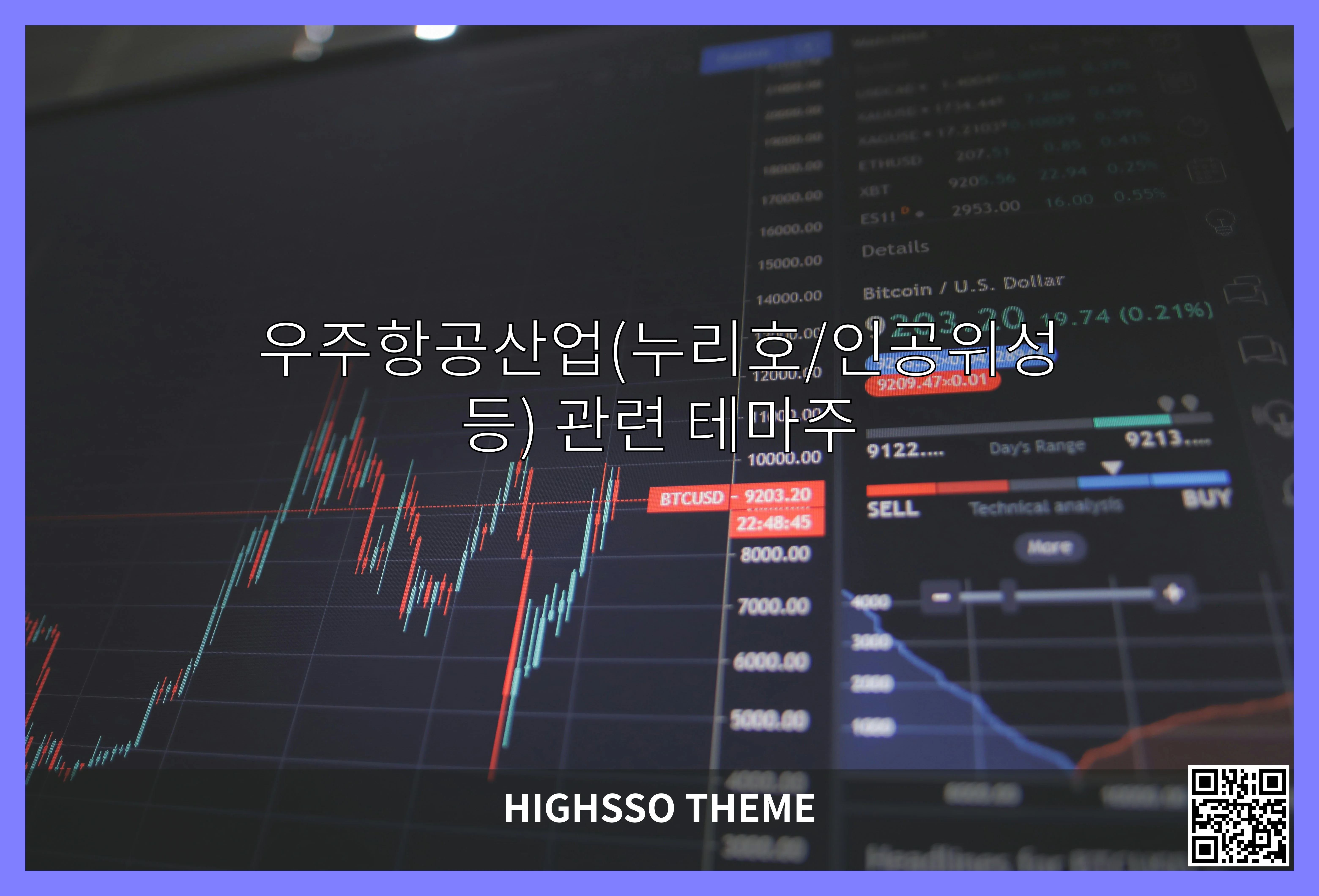 우주항공산업(누리호/인공위성 등) 대표 이미지