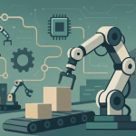 RobotSpace AI editorial illustration for RobotSpace 분석: 삼성전자의 직접 로봇 사업 진출 보도 — 레인보우로보틱스·에스피지 수혜 기대