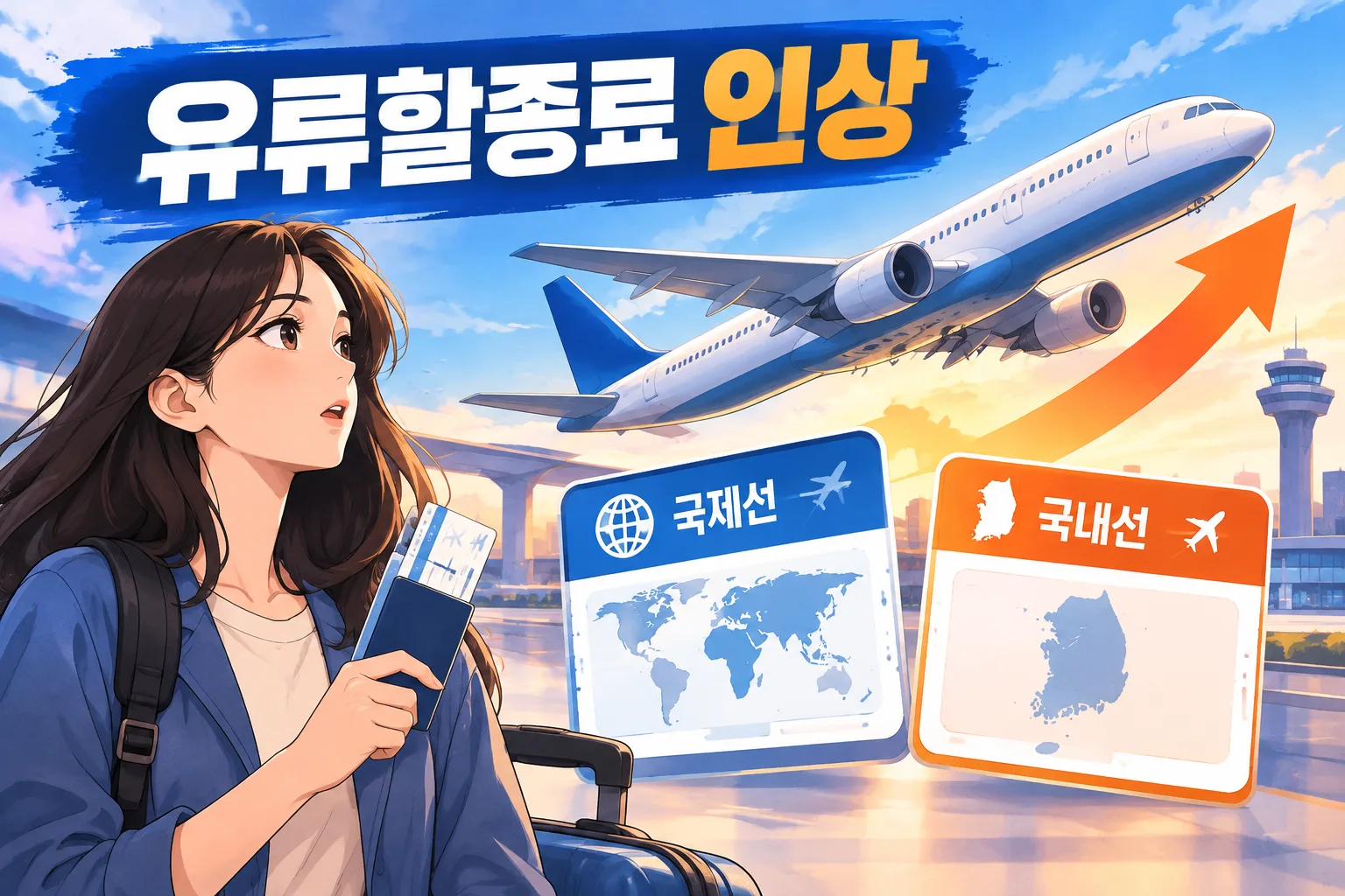 10월 유류할증료 대표 이미지