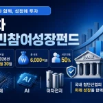 2차 국민참여성장펀드 출시일·가입 대상·판매처 정리 2 2차 국민참여성장펀드 대표 이미지