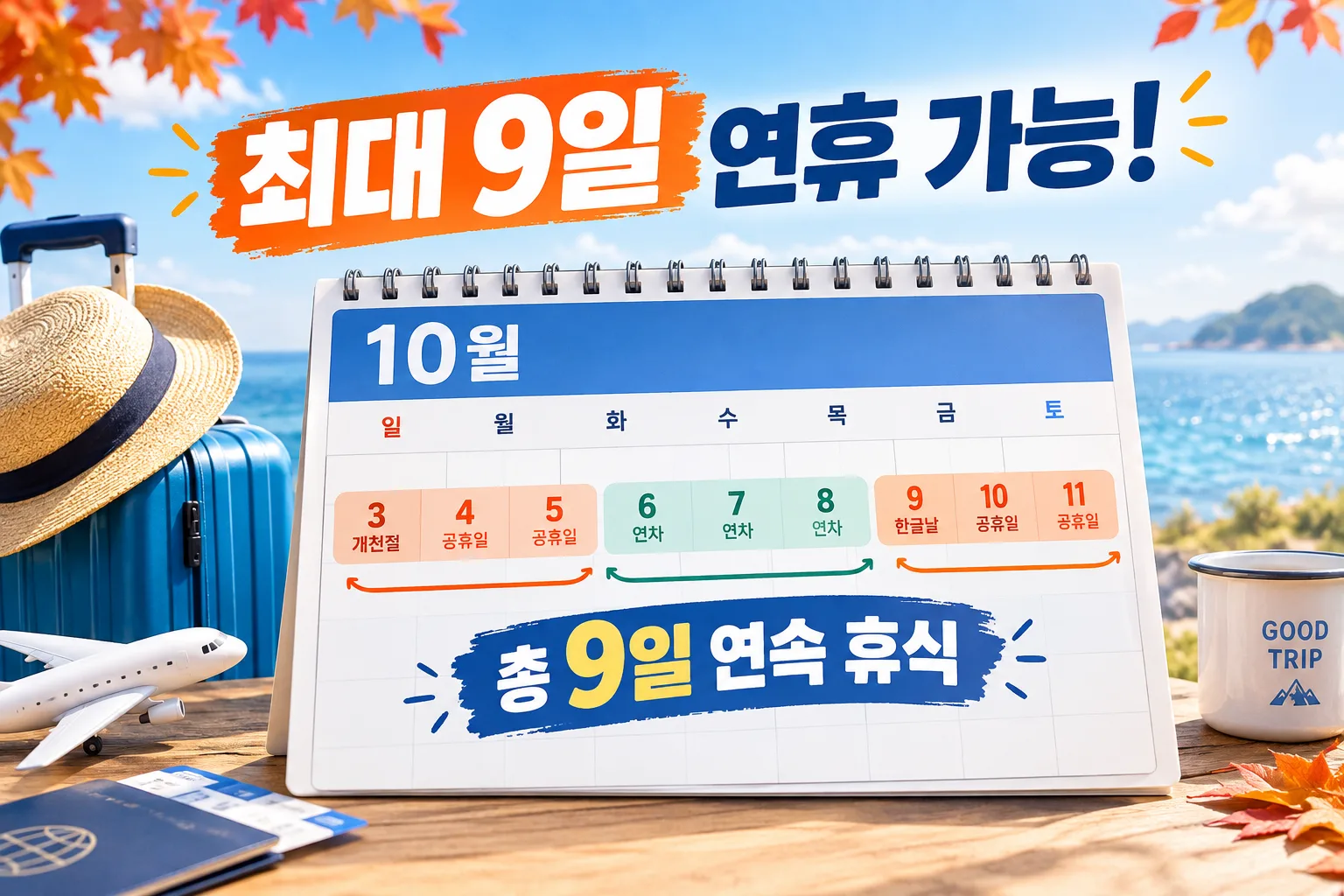 2026년 10월 황금연휴 대표 이미지