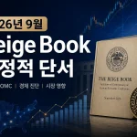 2026년 9월 Beige Book 발표 일정과 미국 연준 12개 지역을 보여주는 인포그래픽