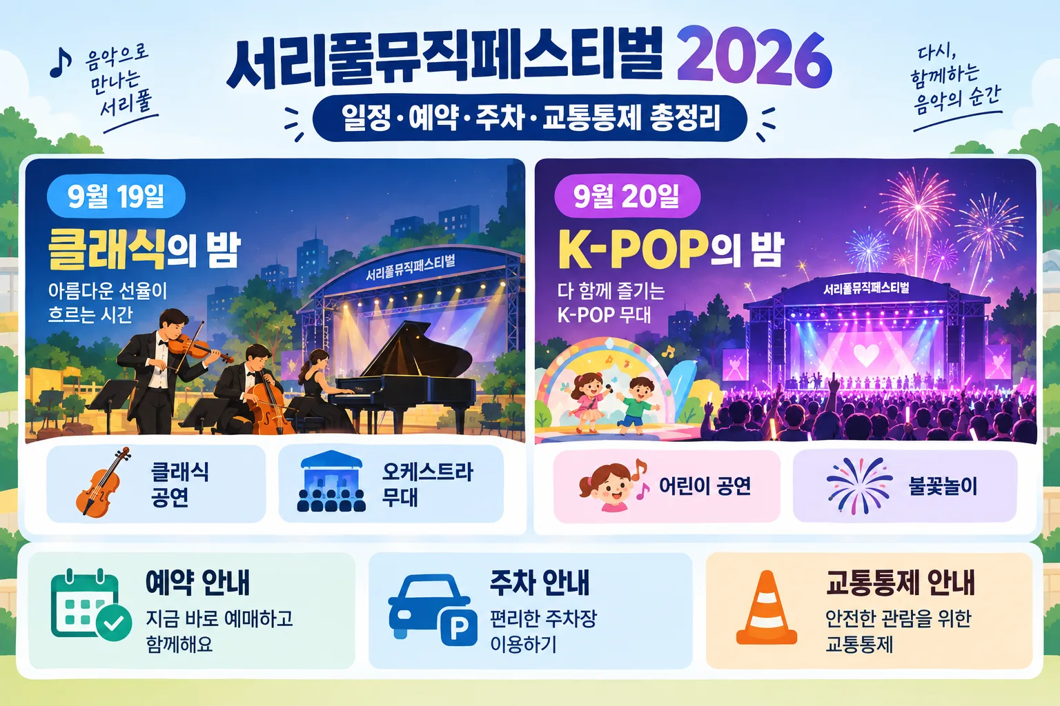 서리풀뮤직페스티벌 2026 핵심 정보