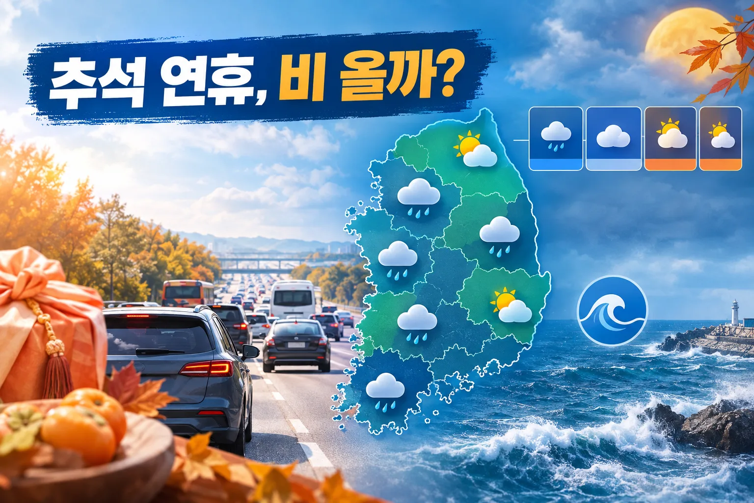 2026 추석 연휴 날씨 대표 이미지