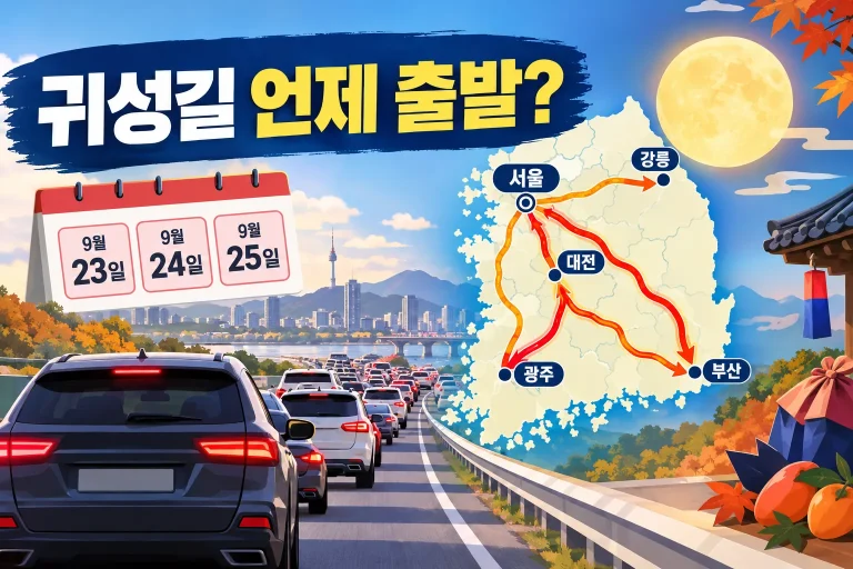 2026 추석 귀성길 대표 이미지