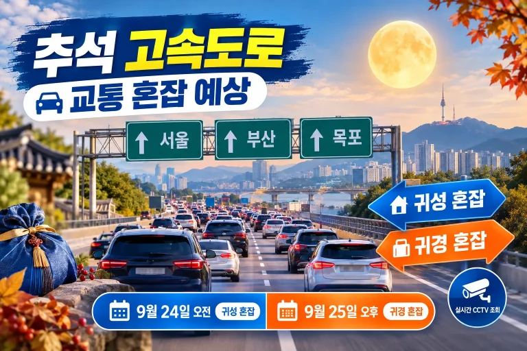2026 추석 고속도로 교통 대표 이미지