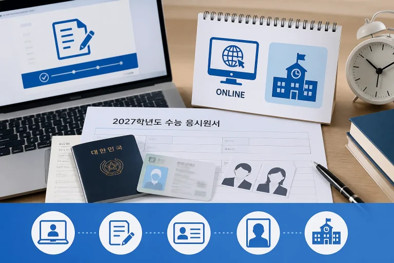 2027학년도 수능 원서접수 대표 이미지