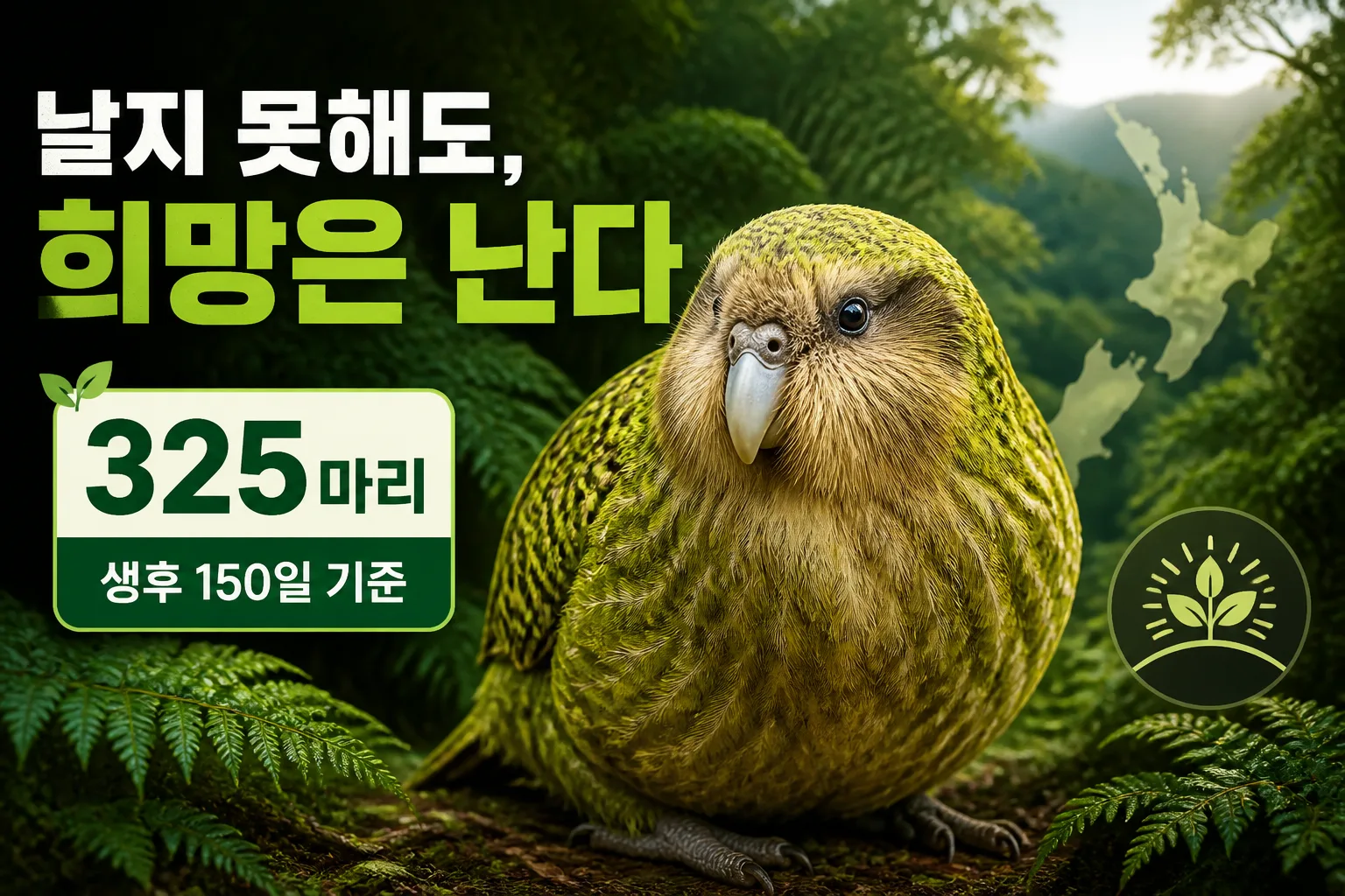 카카포 325마리 대표 이미지
