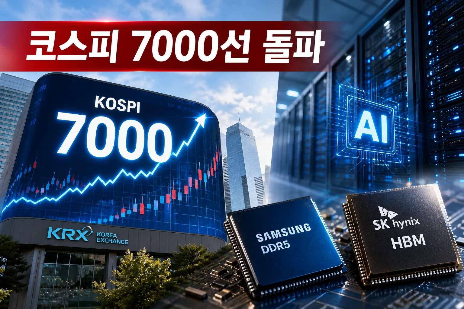 코스피 7000선 대표 이미지