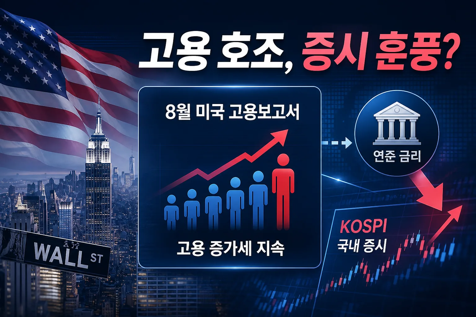 미국 8월 고용보고서 대표 이미지