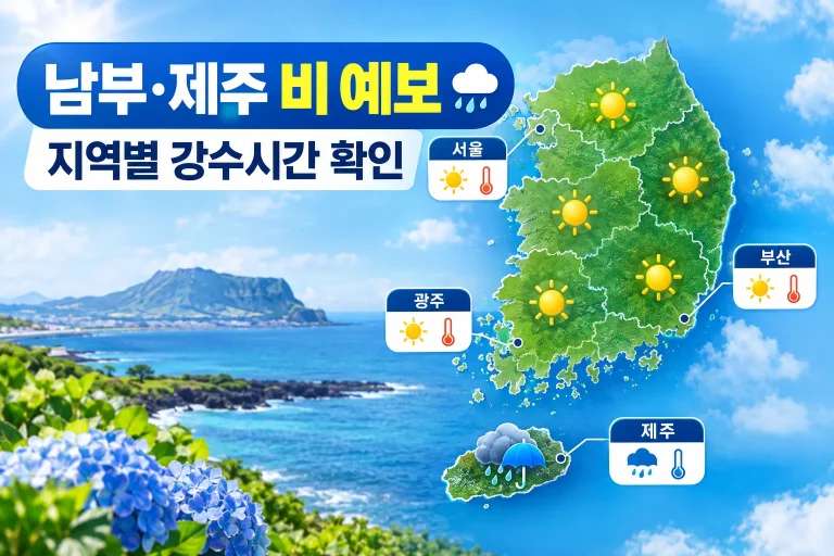 9월 27일 내일 날씨 대표 이미지