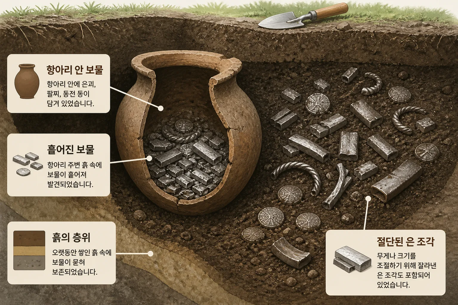 바이킹 보물 핵심 정보