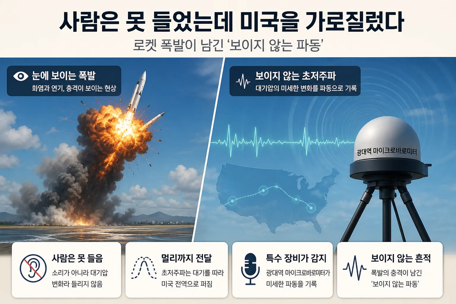 보이지 않는 파동 핵심 정보