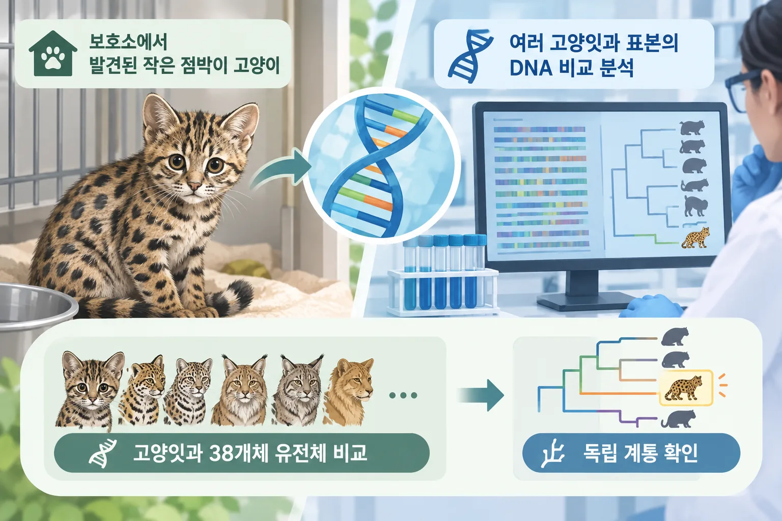 길에서 주워 키운 고양이 핵심 정보