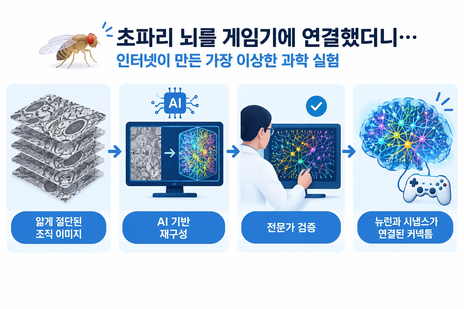 초파리 뇌 핵심 정보