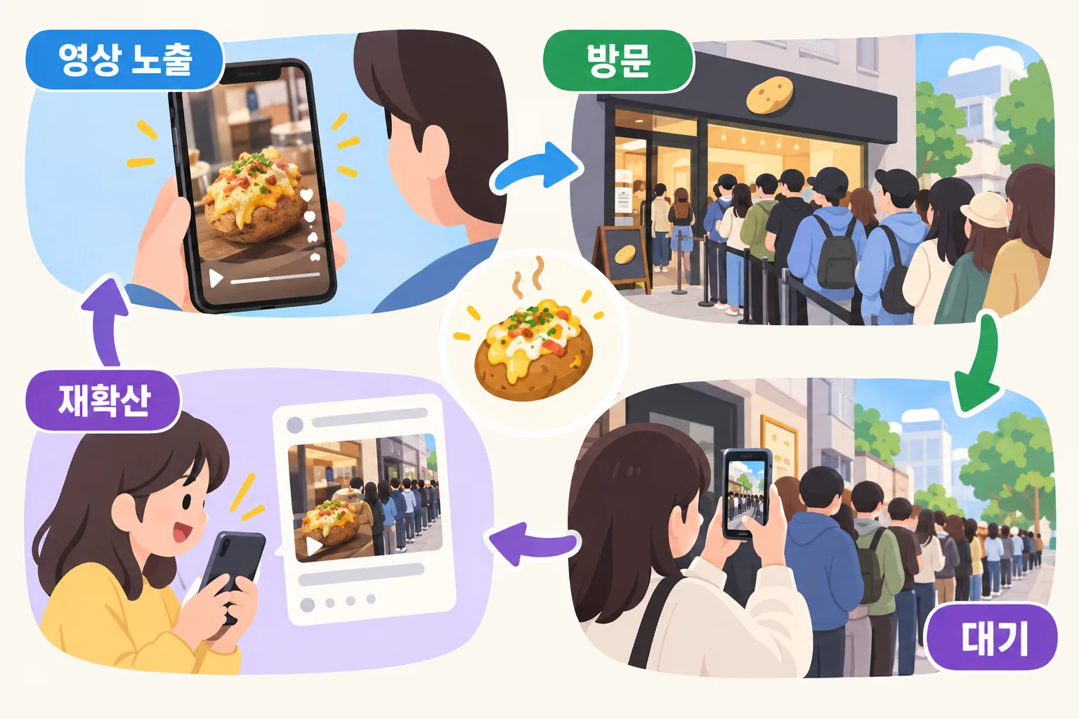 줄 서기 핵심 정보