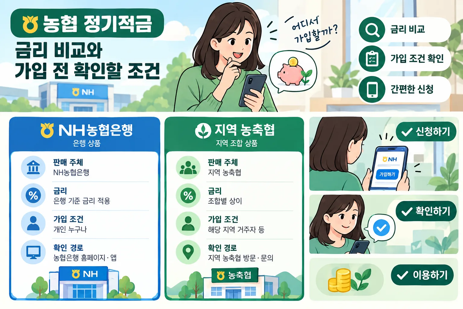 농협 정기적금 금리 핵심 정보