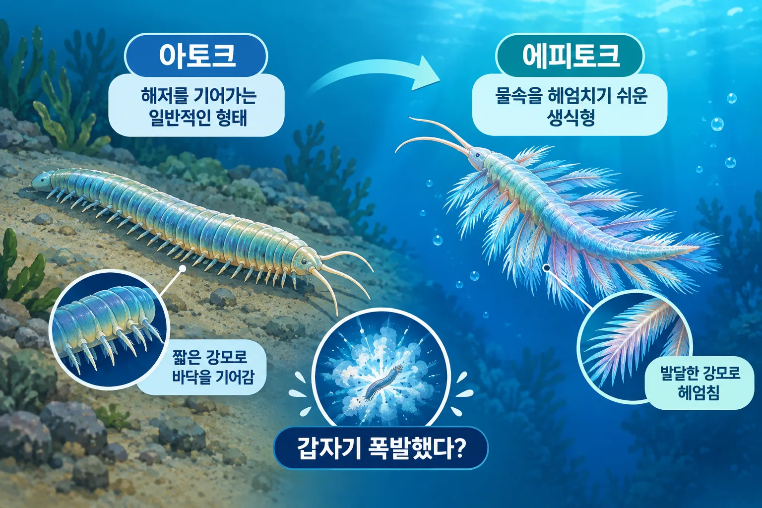벌레 한 마리가 갑자기 폭발했다 핵심 정보