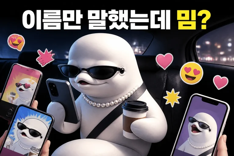 챈티 벨루가 바이럴 밈 대표 이미지
