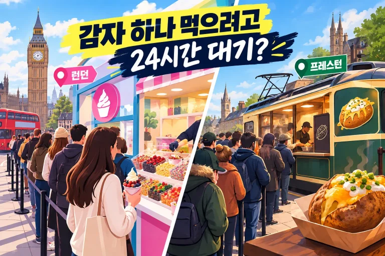 줄 서기 대표 이미지