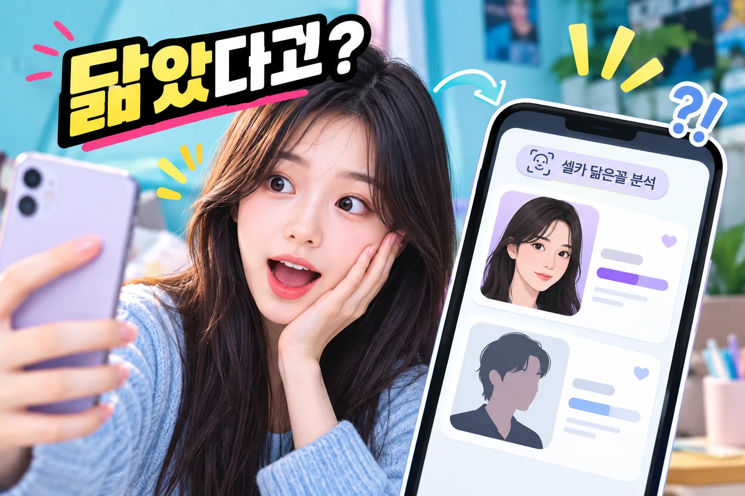 셀카 대표 이미지