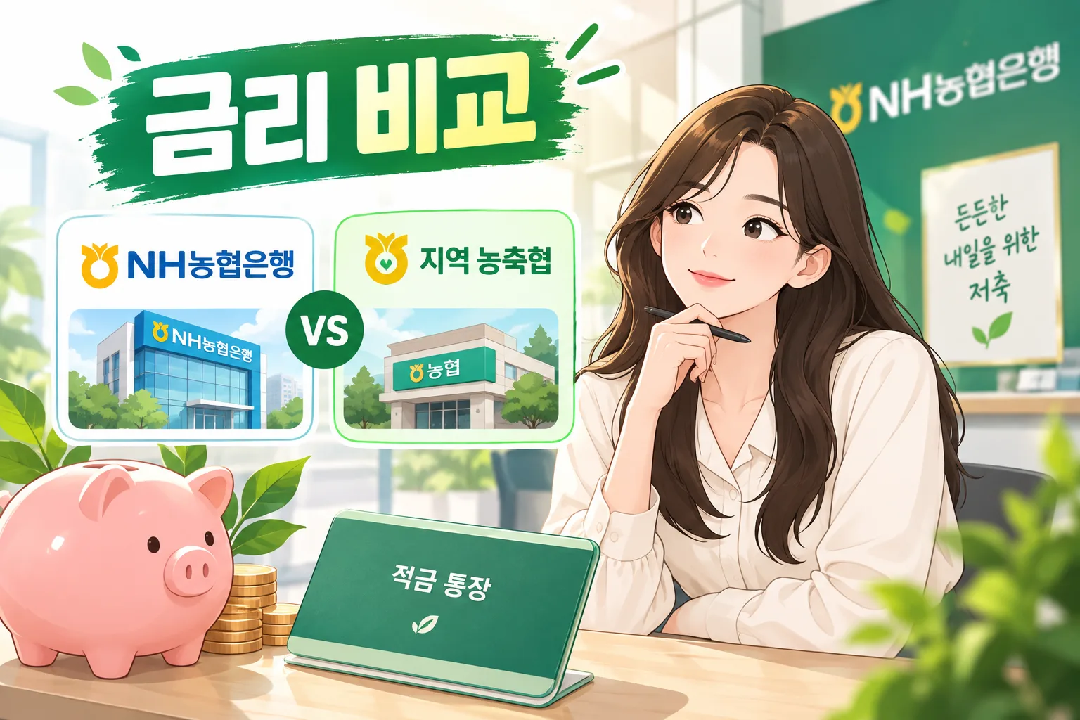 농협 정기적금 금리 대표 이미지