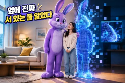 만화 캐릭터 합성 놀이 대표 이미지