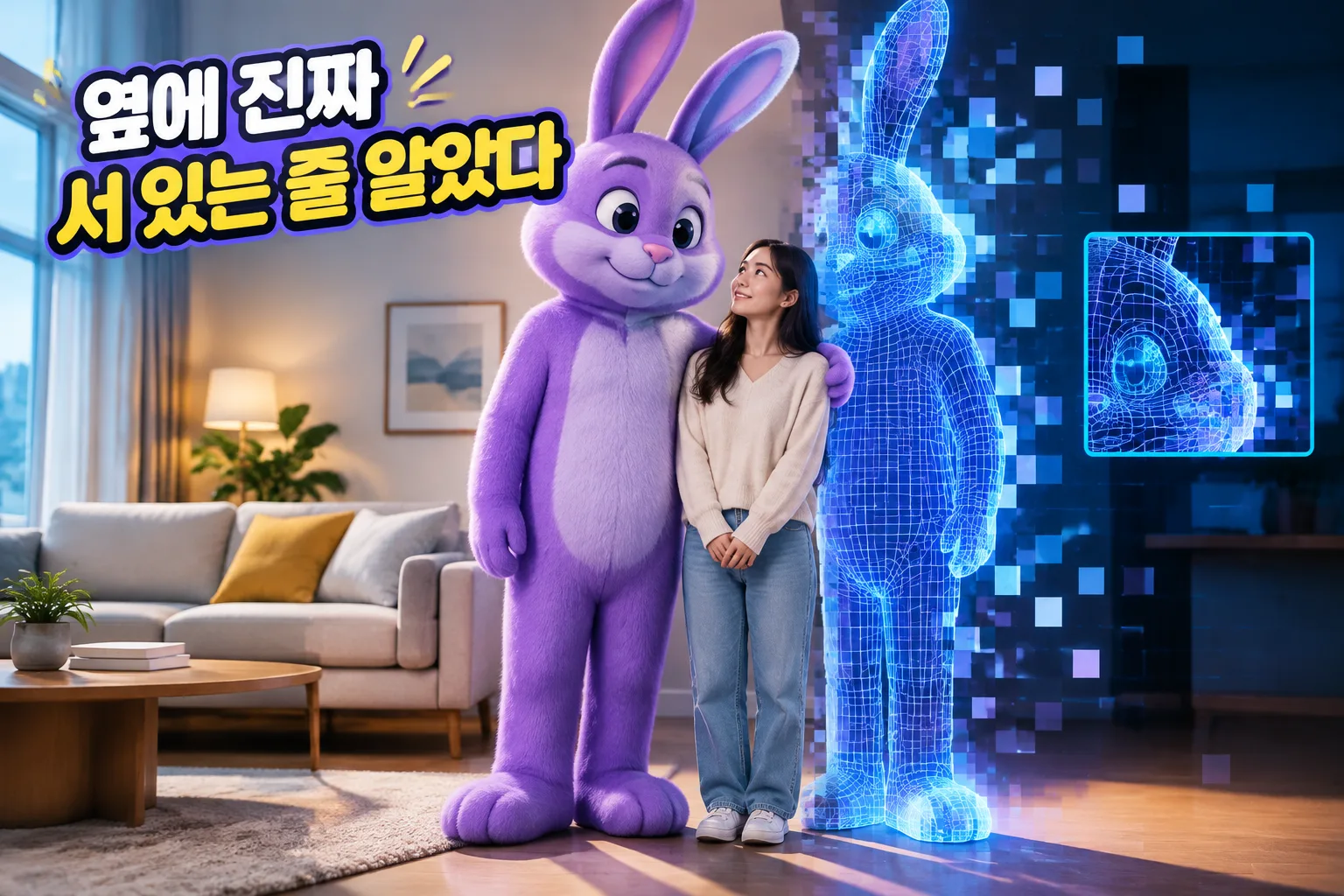 만화 캐릭터 합성 놀이 대표 이미지