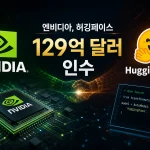 엔비디아 허깅페이스 인수 대표 이미지