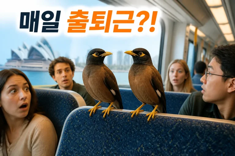시드니 기차 타는 새 대표 이미지