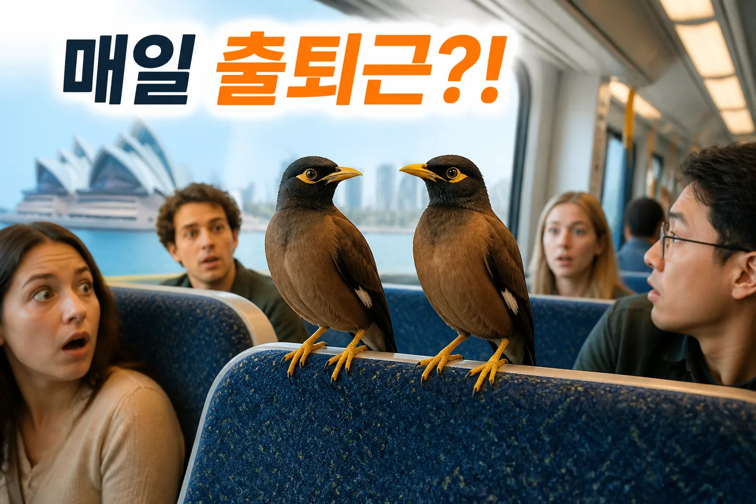 시드니 기차 타는 새 대표 이미지