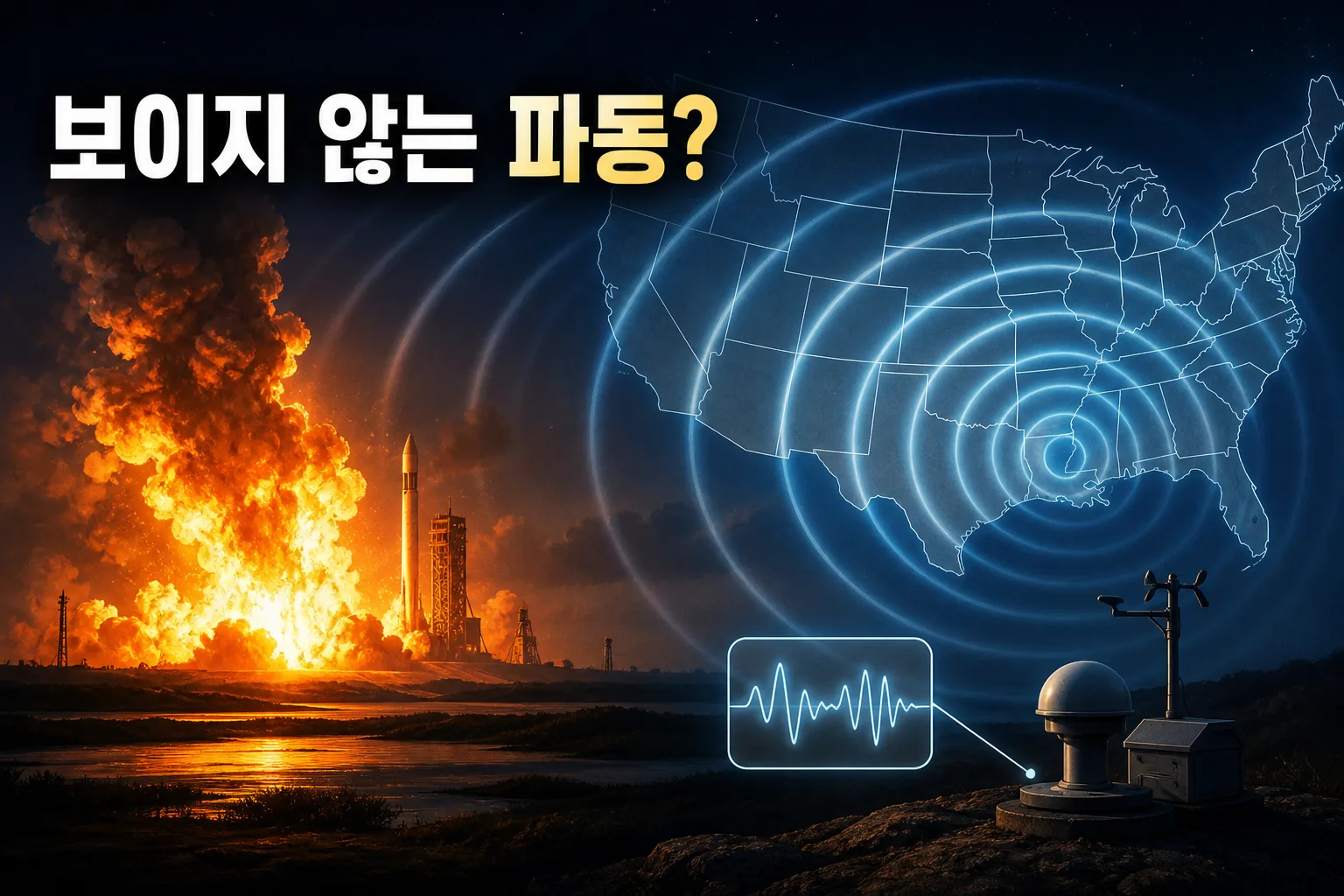보이지 않는 파동 대표 이미지