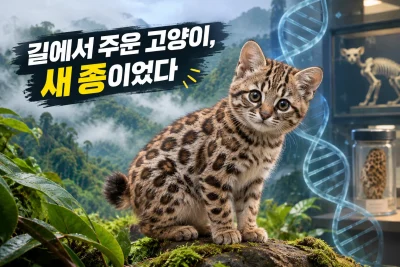 길에서 주워 키운 고양이 대표 이미지