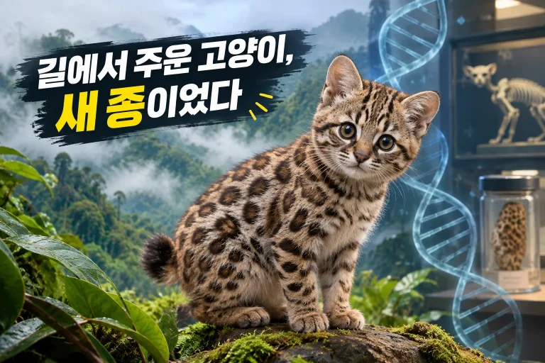 길에서 주워 키운 고양이 대표 이미지