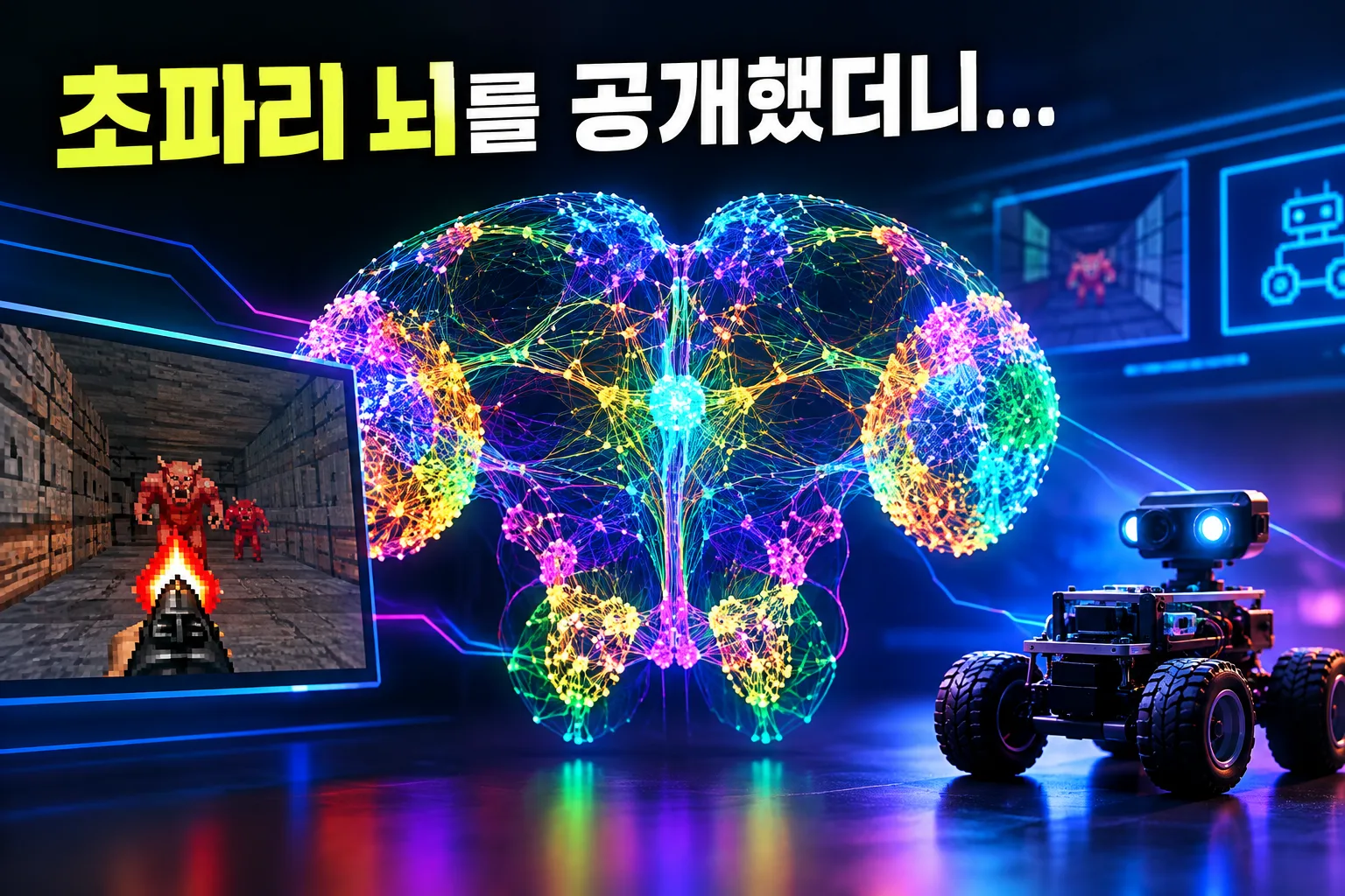 초파리 뇌 대표 이미지