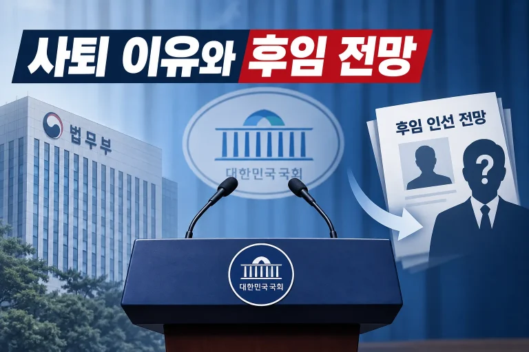 김승원 법무부 장관 후보자 사퇴 대표 이미지