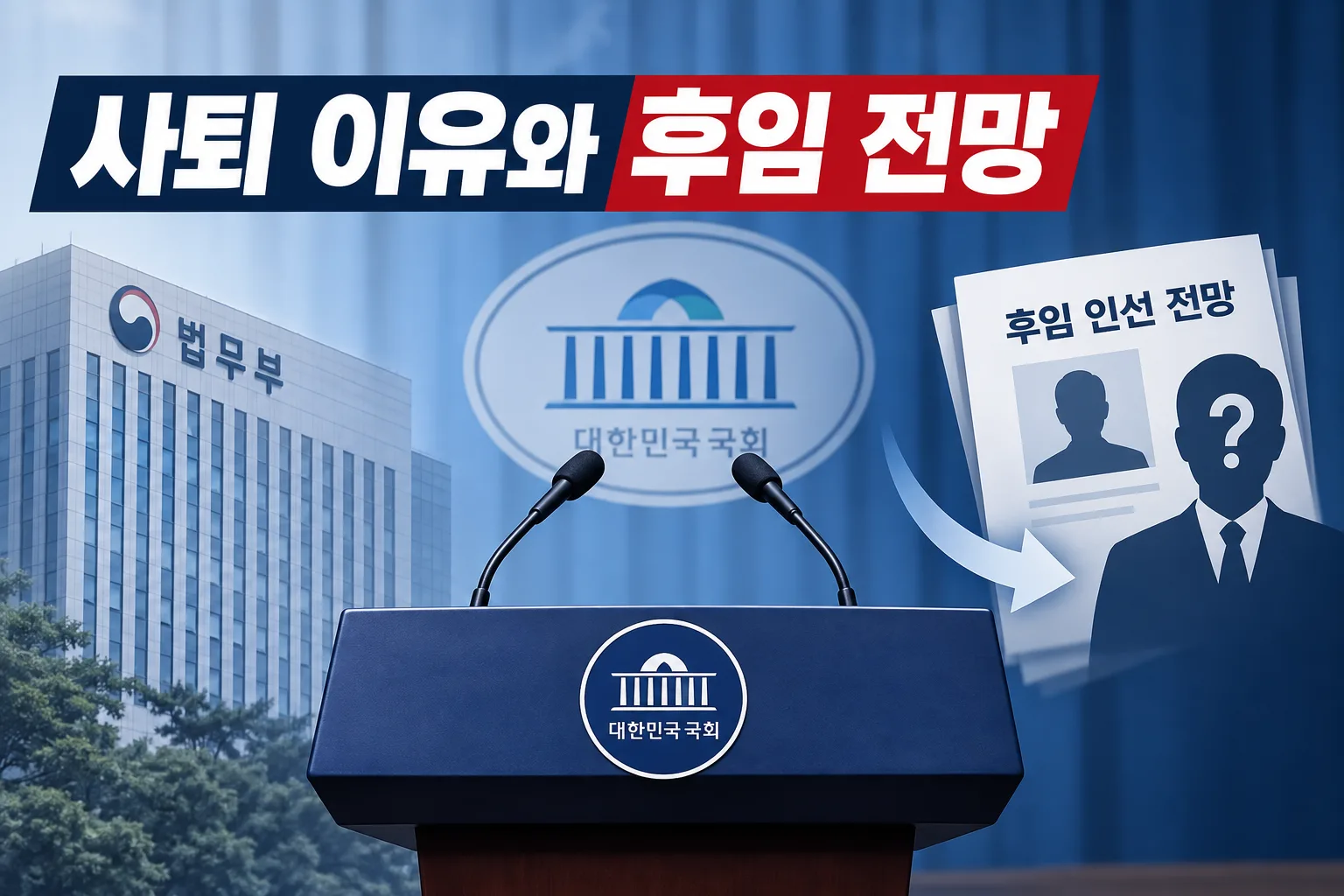 김승원 법무부 장관 후보자 사퇴 대표 이미지