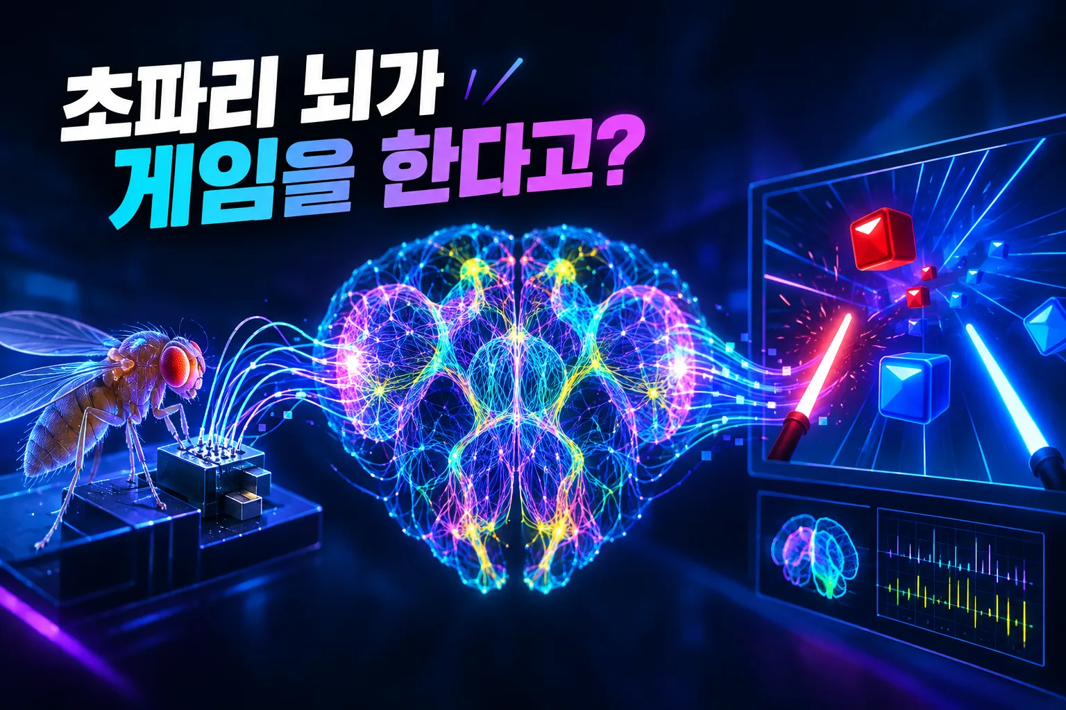 초파리 뇌 대표 이미지