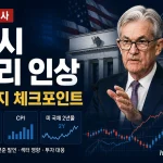 워시 금리 인상 가능성과 미국주식 시장 영향을 설명하는 대표이미지