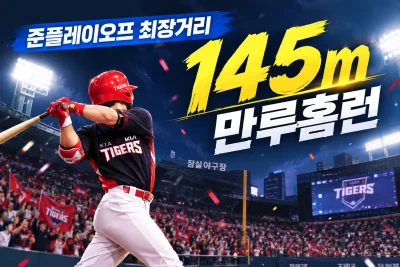 김도영 145m 만루홈런 대표 이미지