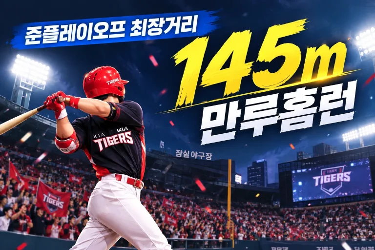 김도영 145m 만루홈런 대표 이미지