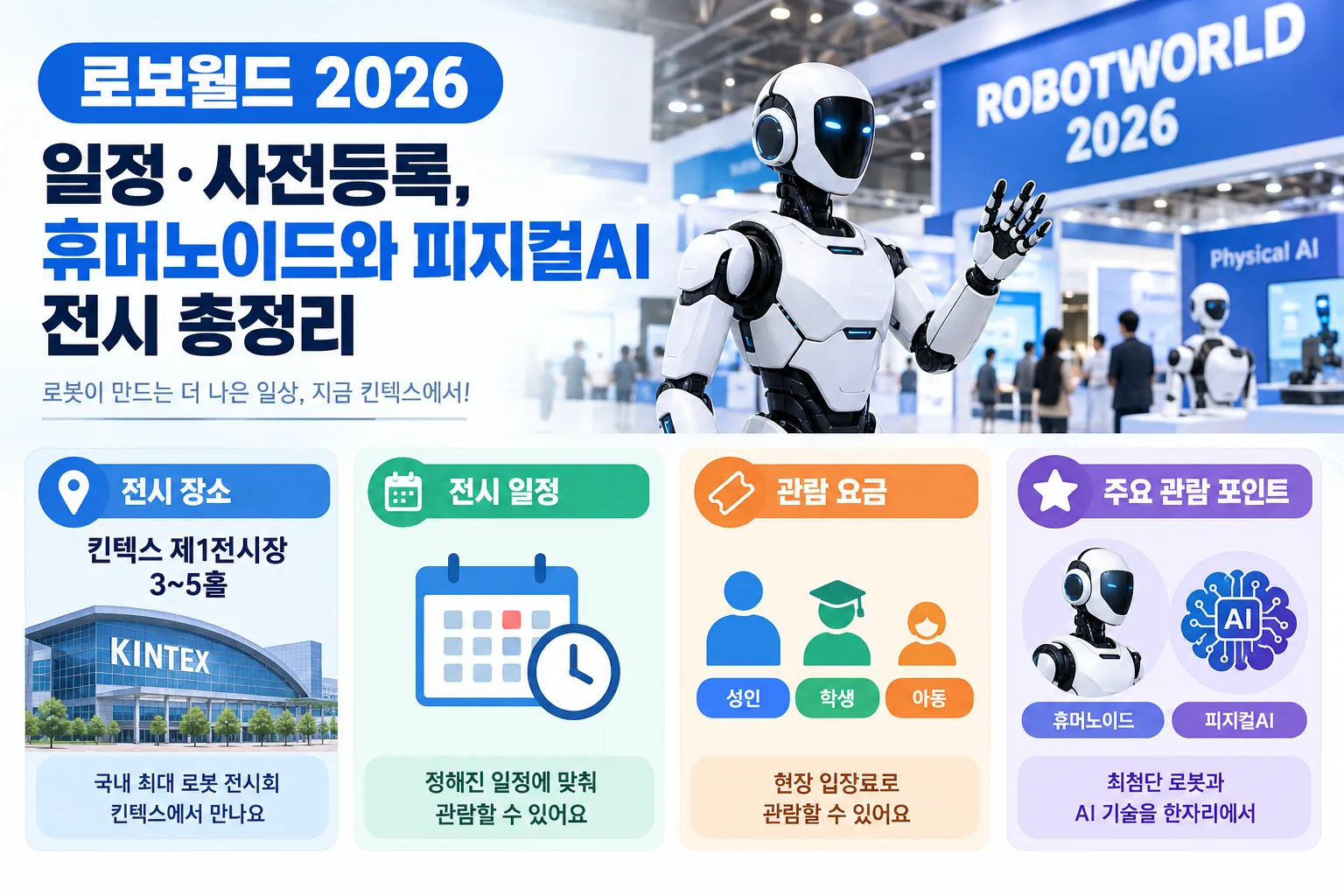 로보월드 2026 핵심 정보