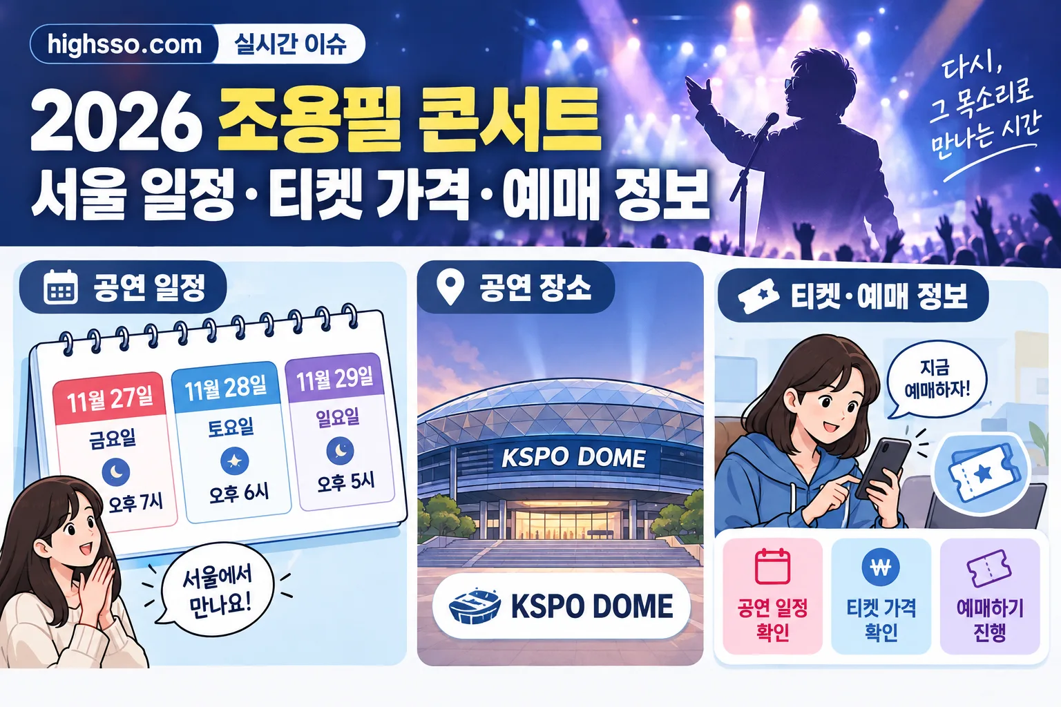 2026 조용필 콘서트 서울 핵심 정보