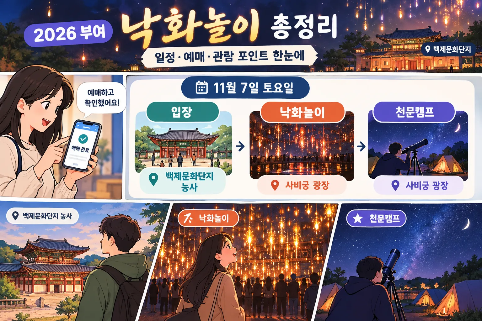 2026 부여 낙화놀이 핵심 정보