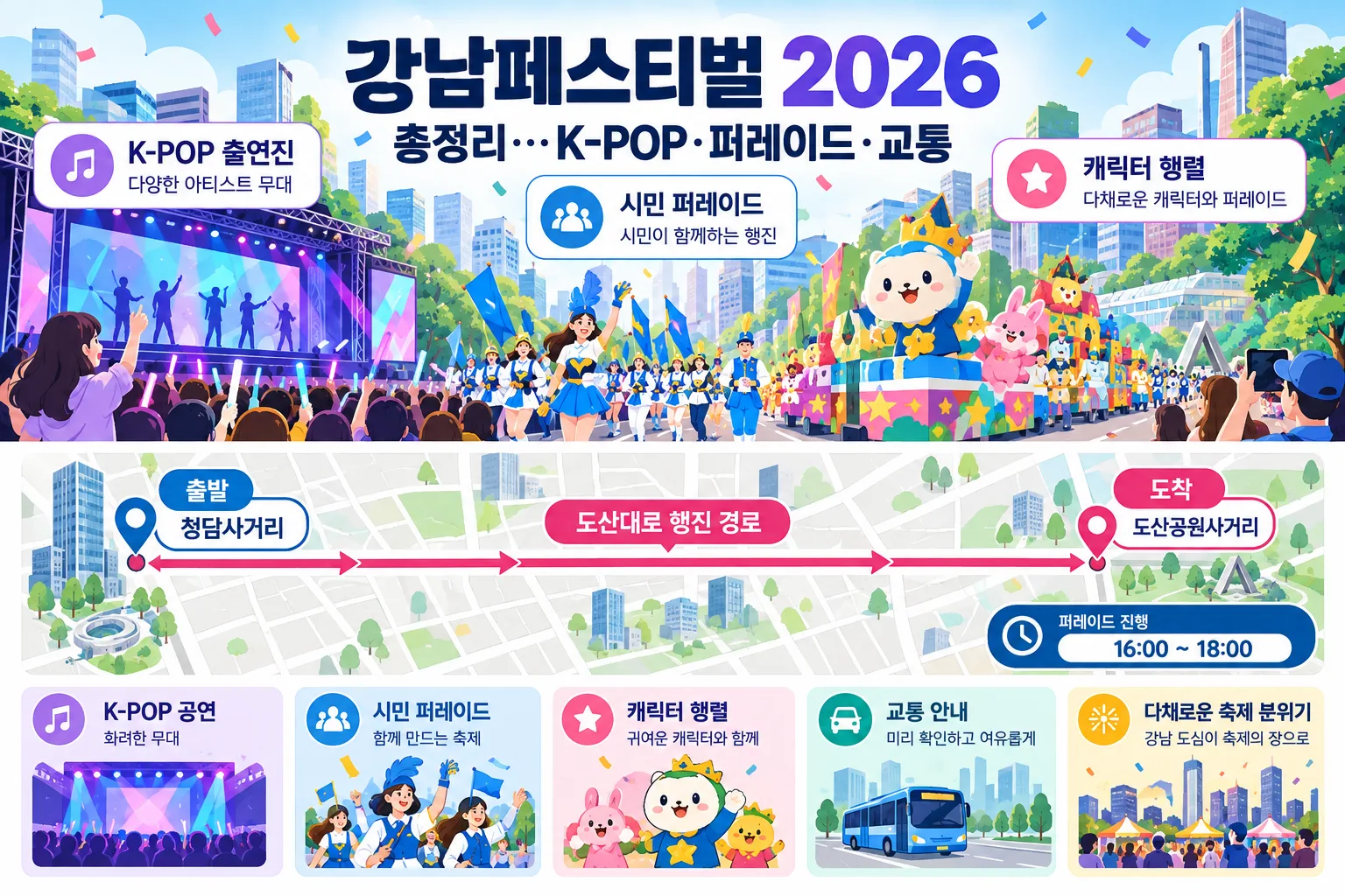 강남페스티벌 2026 핵심 정보