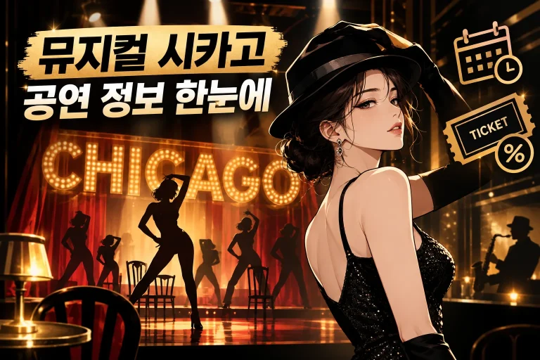 2026 뮤지컬 시카고 대표 이미지