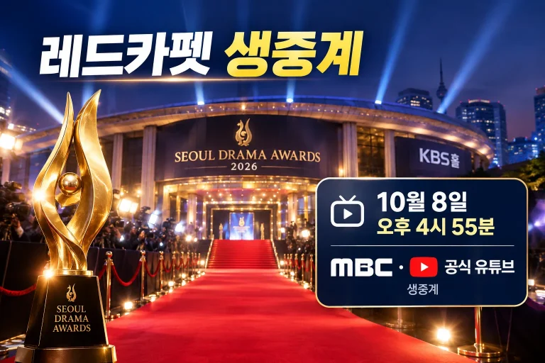 서울드라마어워즈 2026 대표 이미지
