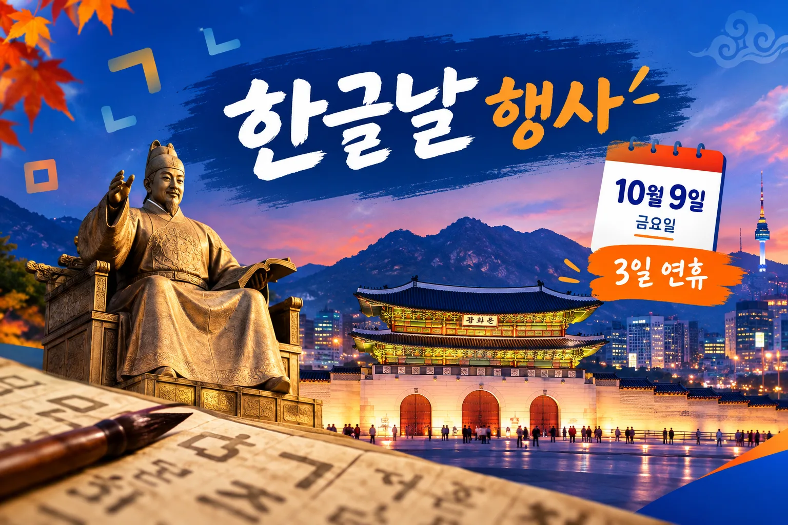 2026 한글날 행사 대표 이미지