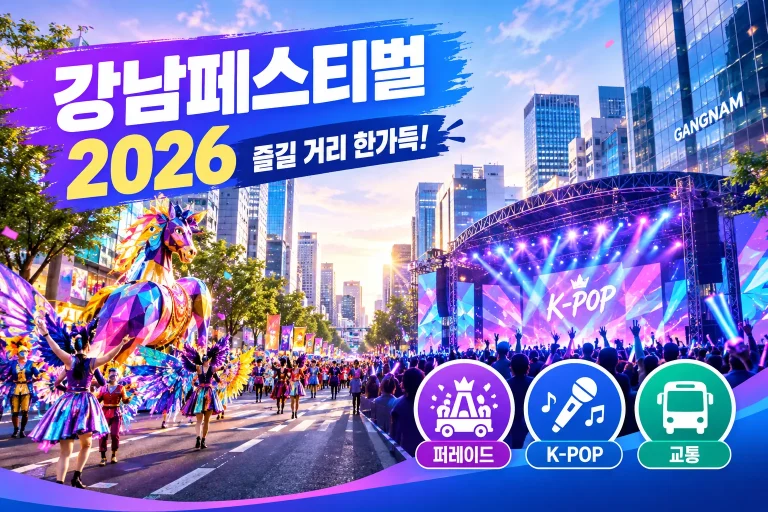 강남페스티벌 2026 대표 이미지