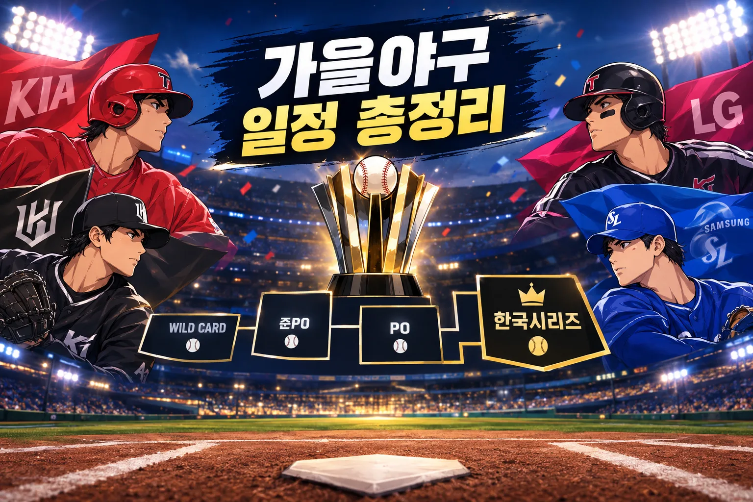 2026 가을야구 일정 대표 이미지